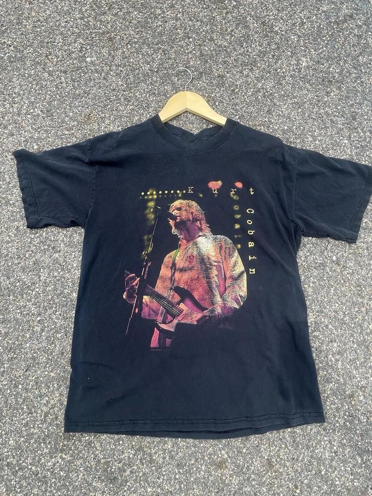 2004 Курт Кобейн Nirvana Конец Музыки Футболка S-5XL DO2520 Унисекс Футболка XXL