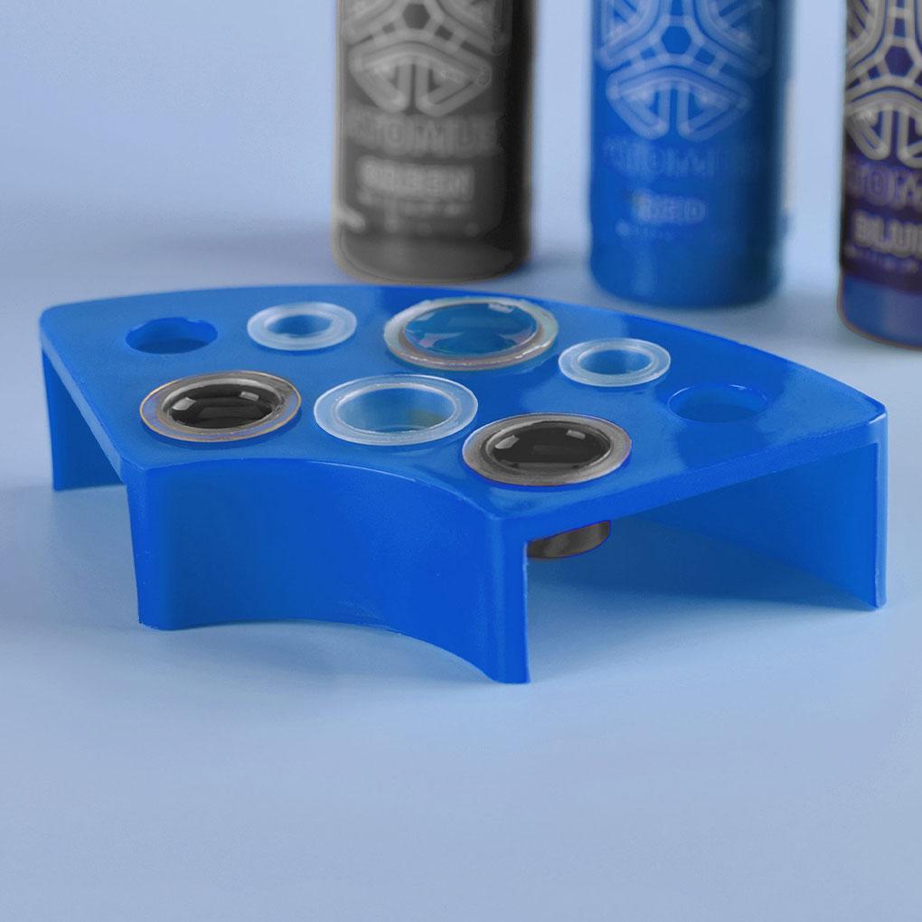 Leichtes Tattoo-Farbgestell Wasserdicht Professioneller Ständerhalter Stabil Verstellbares Kunststoffregal Hohe Tragfähigkeit