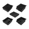 For Tesla Model Y 2025 Center Console Organizer Tray Armrest Hidden Drawer Under Seat Storage Box Cup Holder Insert Accessories
