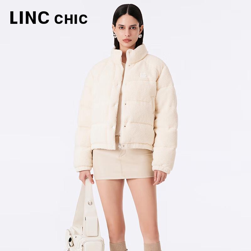 Jinyujie Women's Lightweight Stand Collar Down Puffer Jacket