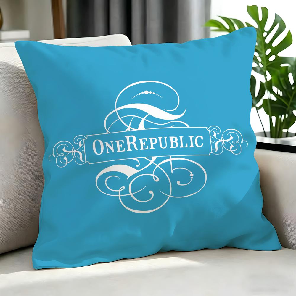Pop Onerepublic Cushion Cover Cushion Cover Set 4Pcs 50X50 45X45 40X40 Pillowcase Decorative Sofa Home Decor