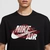 Jordan Letter Logo Graphic Print American Vintage Crew Neck Casual Short Sleeve T-Shirt Men T-Shirts Black DN1445-010
