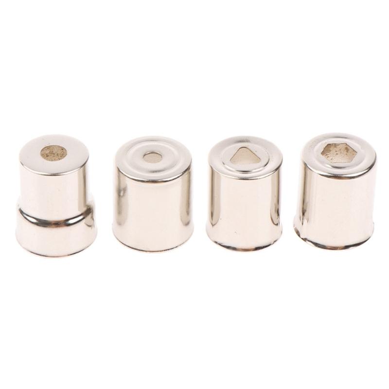 5PCS Microwave Oven Repair Caps Stainless Steel Magnetron Antenna Covers for Small Appliance Replacement Jobs at Home