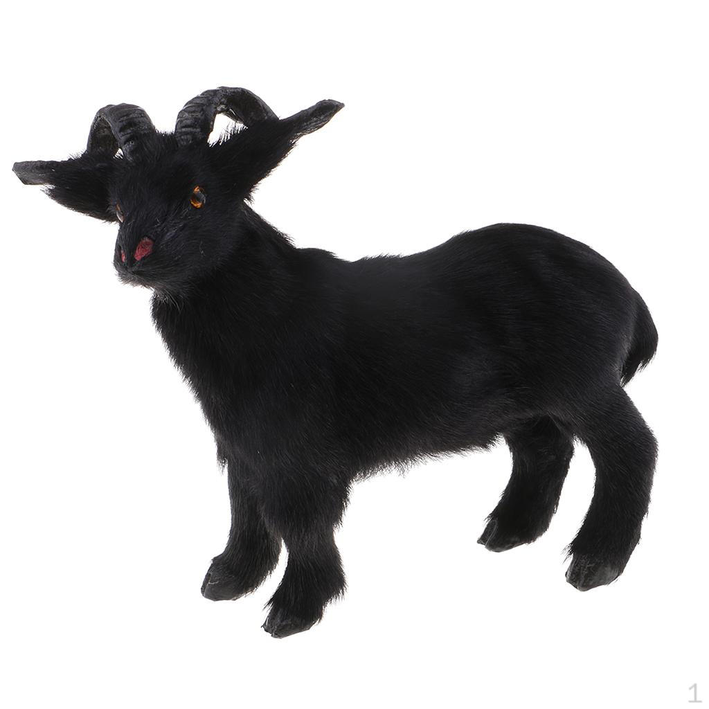 Accessories Plush Sculptures Sheep toy for kids Black