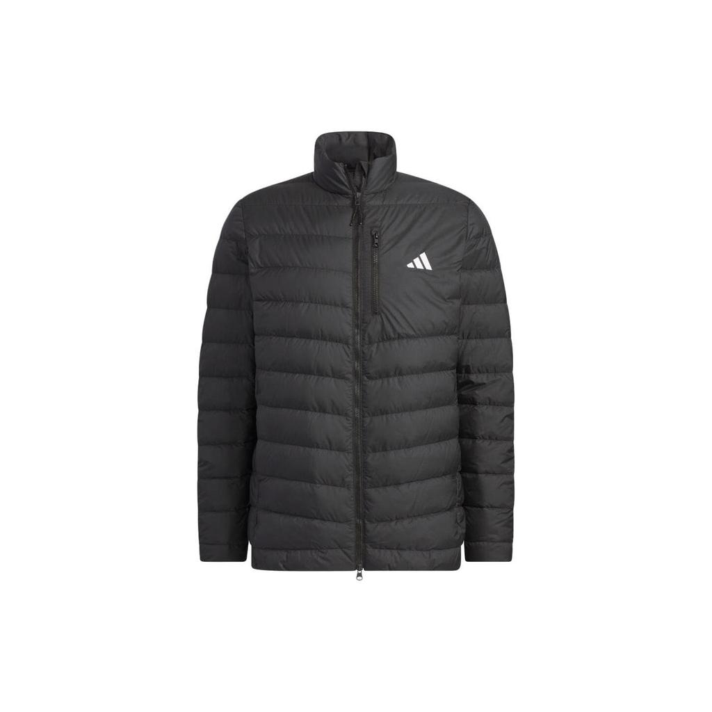 Adidas Down Jackets Men's Black Stand Collar Moderate Other HZ6061