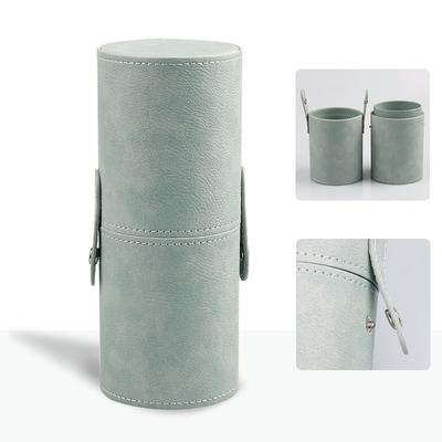 Pu Leather Travel Empty Cosmetic Brushes Pen Holder Makeup Artist Bag Brushes Organizer Make Up Tools Holder
