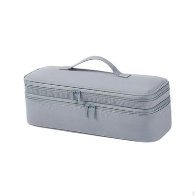 Storage Case, Carrying Case with Double Zipper, Professional Hairdressing Tool Organizer