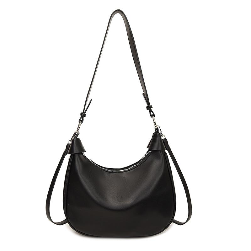 

Small bag women s new spring and summer retro commuter underarm dumpling bag texture fashionable shoulder messenger bag