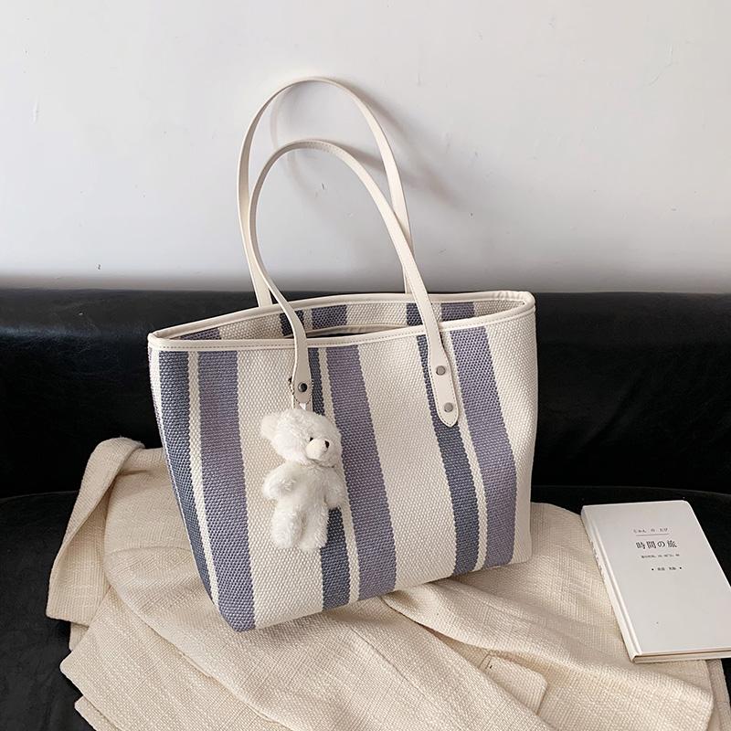 

Новые вместительные холщовые сумки для лета , модные и стильные, рекомендованные интернет-знаменитостями для поездок на работу