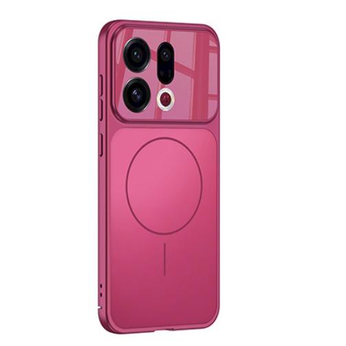 AG Matte for Magsafe Bumper Phone Case For OPPO Find X9 Pro X9pro Shockproof Magnetic Wireless Charging Phone Cover
