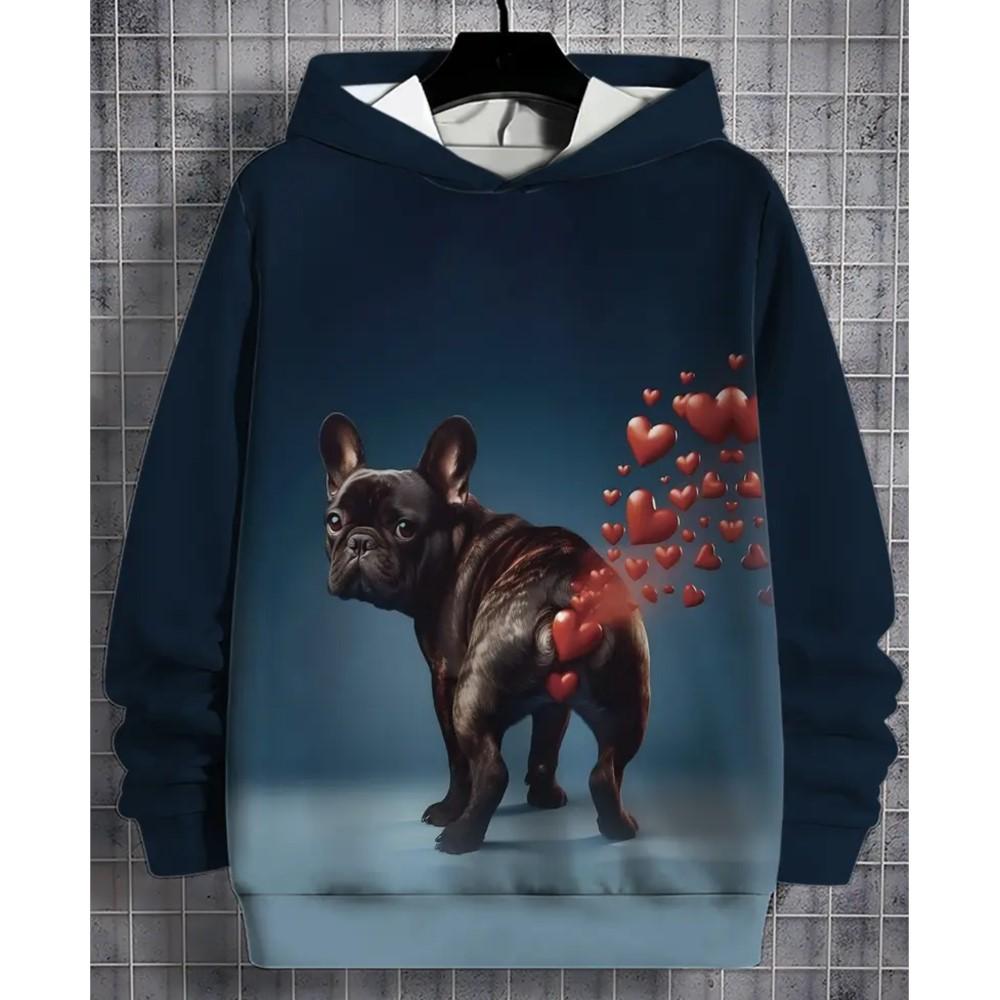 Fashion Animal 3D Graphic Hoodies Men Fashion Casual Longsleeve Pullover Sweatshirts Tops Designer Clothes Women In Jackets