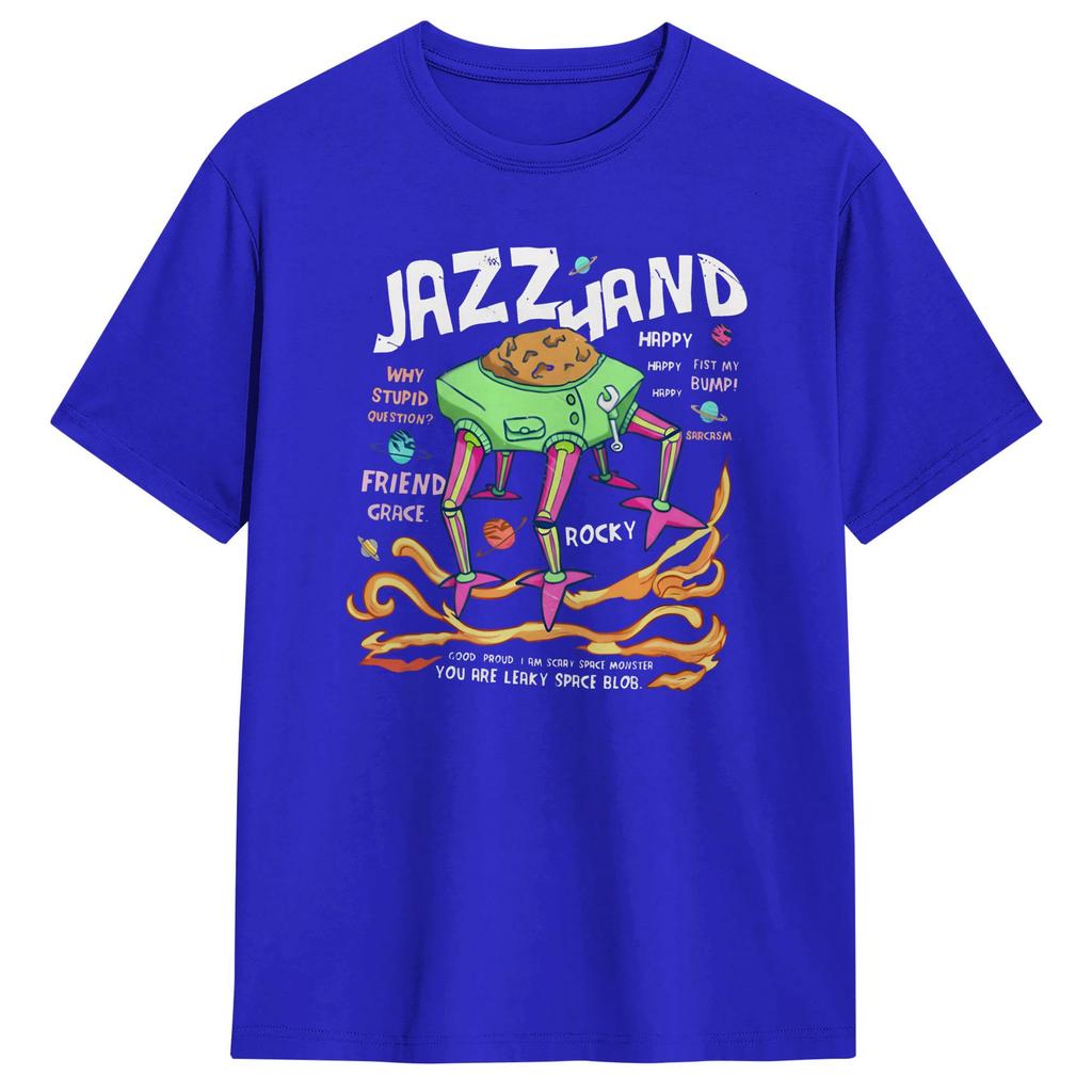 Project Hail Mary Movie Jazz Hand T Shirt Summer Popular TShirts Unisex Cotton O Neck 4XL 5XL 6XL Tees ShortSleeved Y2K Tshirt