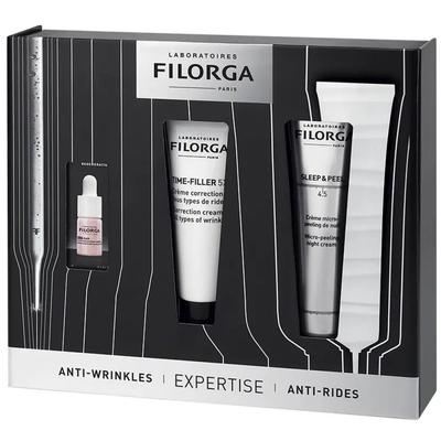 Time-Filler Anti-Wrinkle Expertise Set - Night Cream 40 Ml + Cream 30 Ml + Concentrate 3 Ml - 