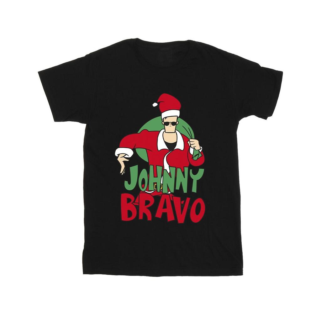 Johnny Bravo Herren Johnny Christmas T-Shirt