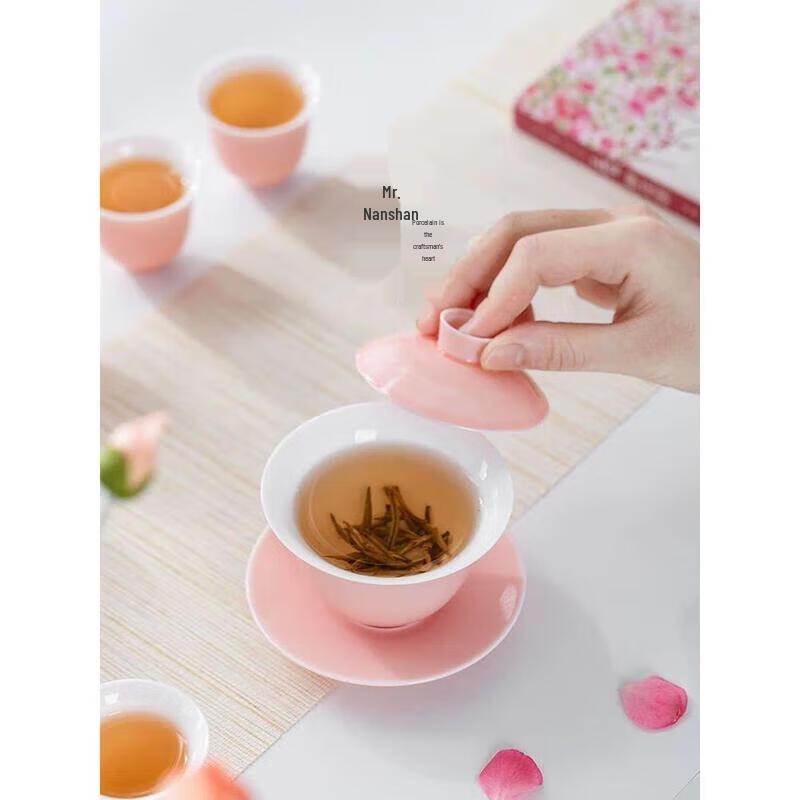 Nanshan Gentleman Light Luxury Ceramic Tea Set