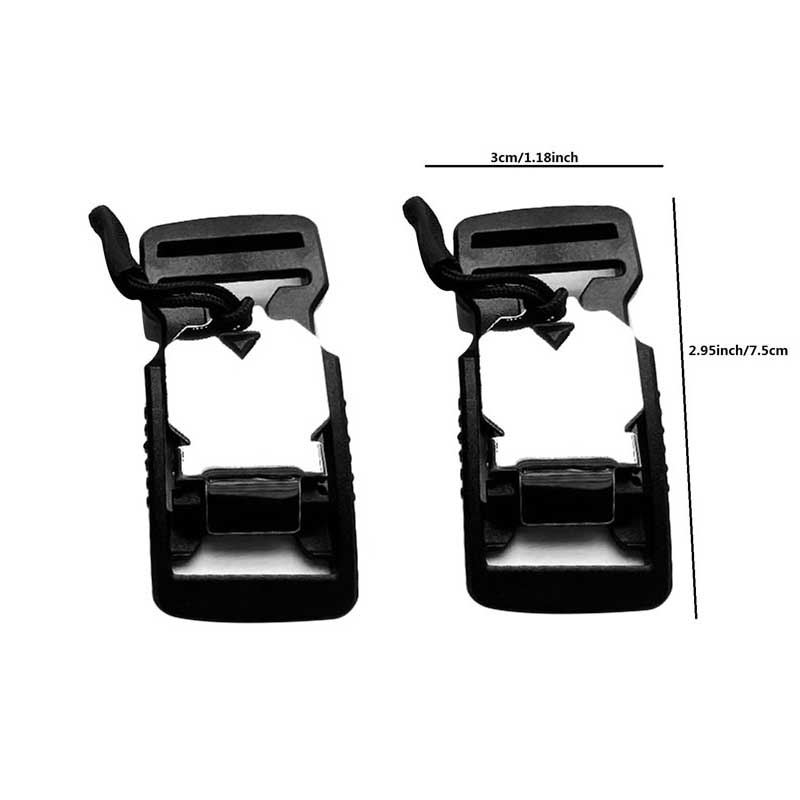 1 Stück 20/25/32mm Schnellverschluss-Schnalle Magnetische Schnalle Funktionale Gürtelschnallen Outdoor Rucksack Taschen Gurt Zubehör
