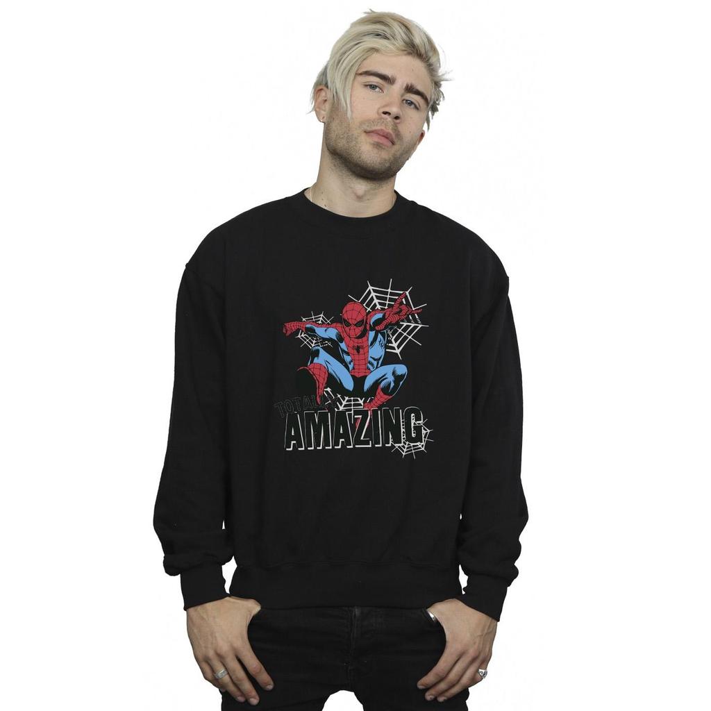 Marvel Mens Spider-Man Amazing Sweatshirt