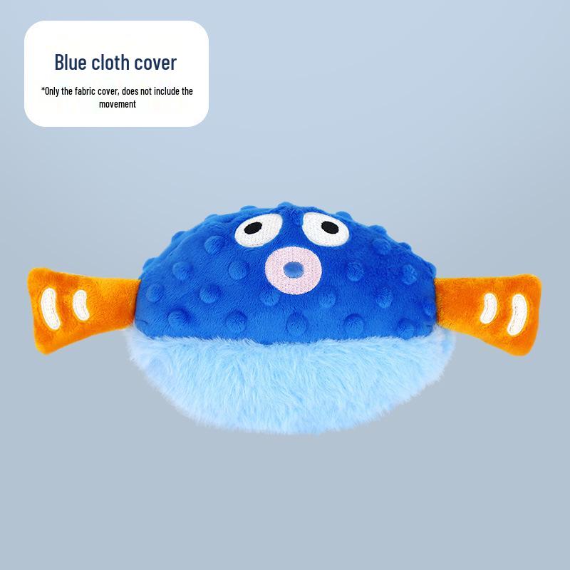 Smart Electric Plush Dog Chew Toy: Automatic Bouncing & Sounding Ball for Medium Dogs