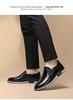 Herren Überquerung Atmungsaktive Weiche Leder Freizeitschuhe Business Schuhe, Größe 46-47