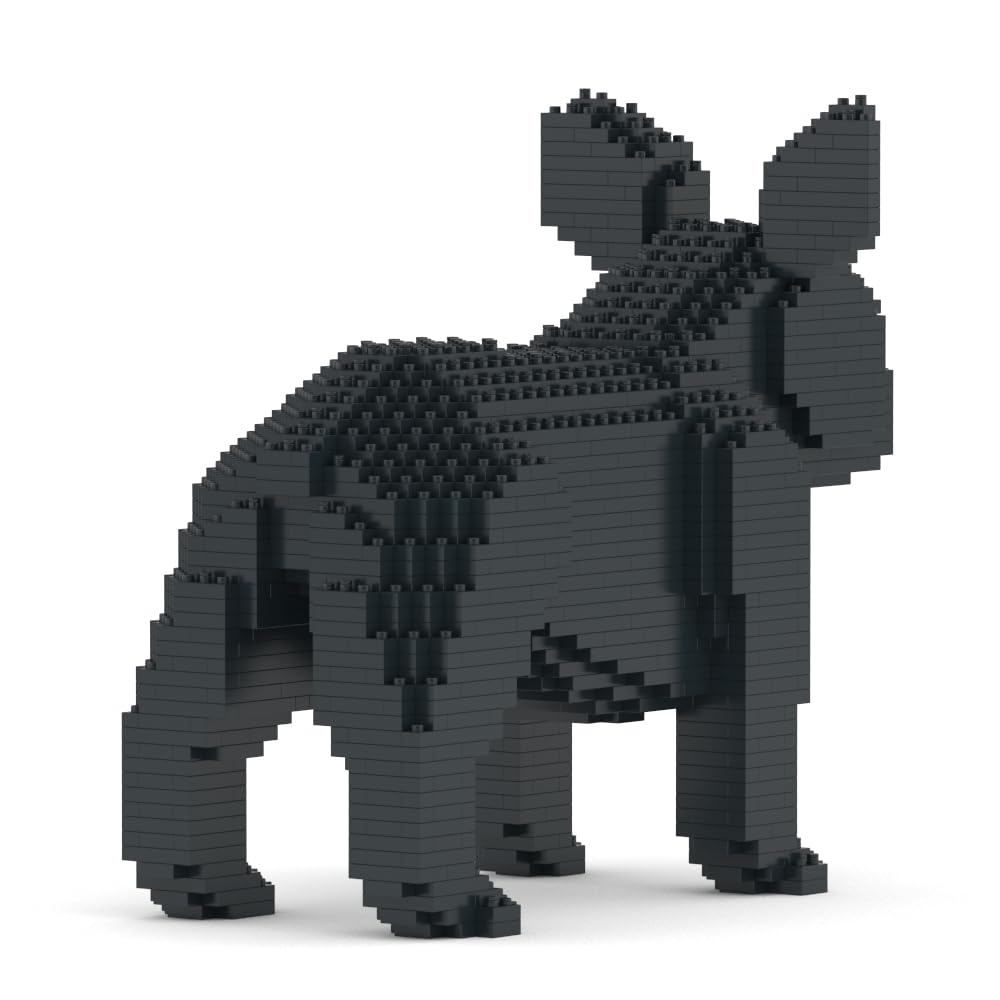 JEKCA French Bulldog Plastic Building Blocks for Dogs Ages 02S-M03 14+