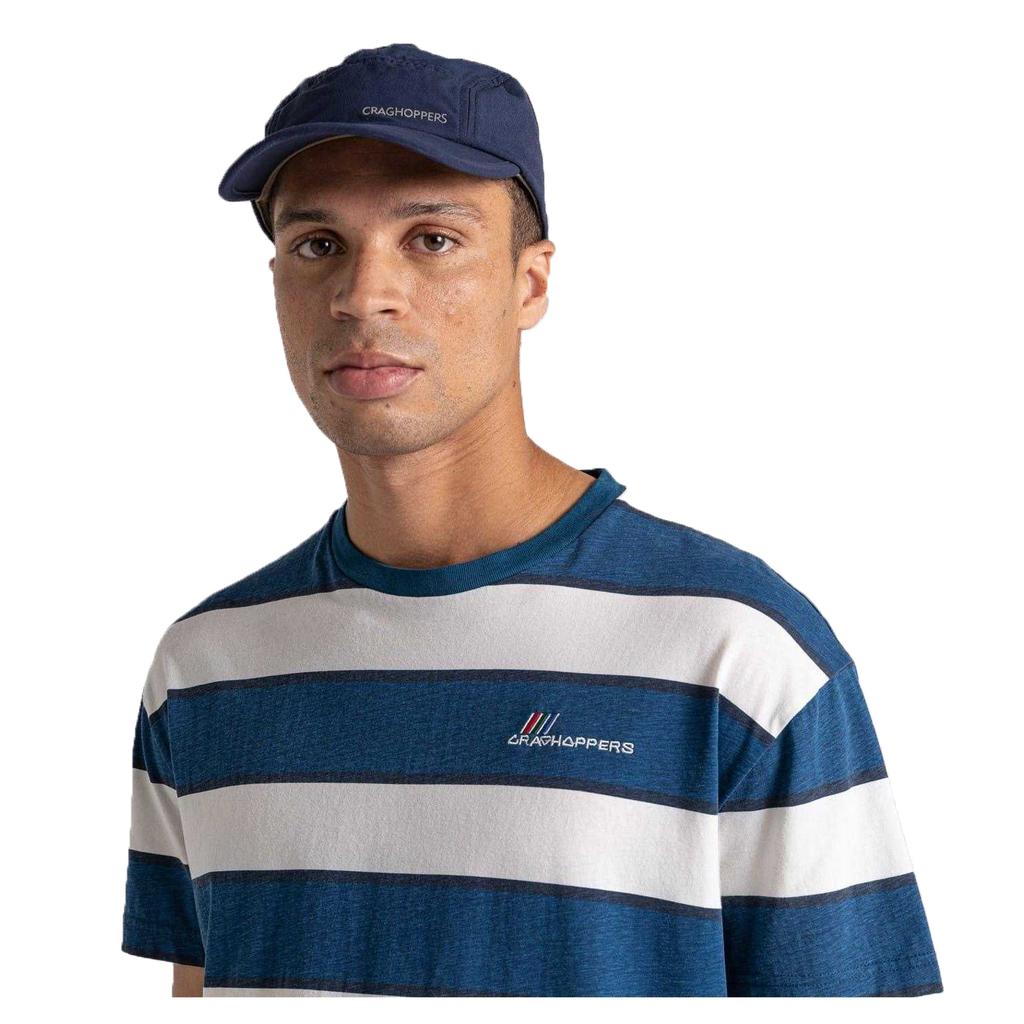 CRAGHOPPERS Mens Denali Striped T-Shirt