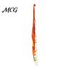 Artistic Crochet Hook Resin for Beginners, Crocheting Lovers, 2.0mm-8.0mm Ergonomic Gift Set with Long Floral Handle Blankets, Dolls, Shawls,