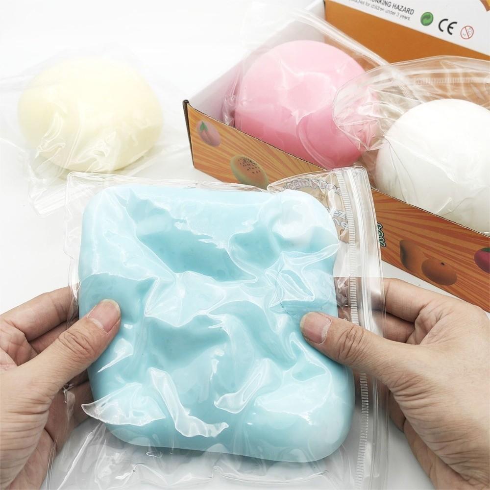 10cm Size Fluid Cheese Ball Anxiety Relief Anti-Stress Giant Slow Rebound Ball Slow Rebound Super Large Stress Ball Party Gift