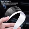 2Pcs Car Rearview Mirror Rain Eyebrow Carbon Fiber For Mercedes Benz B/C/E/S Clase A C200L GLC GLK W166 W163 W221 Car Accesorios