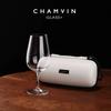 Келих для дегустації CHAMVIN, стандарт ISO, ручної роботи, кришталеве скло, універсальний келих для червоного вина та віскі, набір у подарунковій коробці