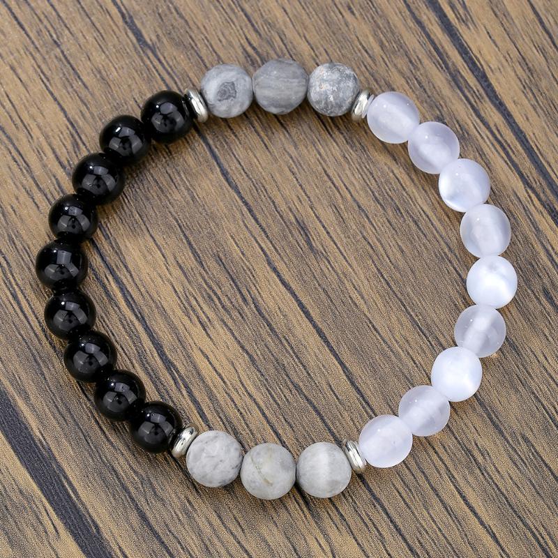 Bransoletka z kamienia naturalnego cytryn Unisex Ręcznie robiona biżuteria Biżuteria na bogactwo i sukces Bransoletki