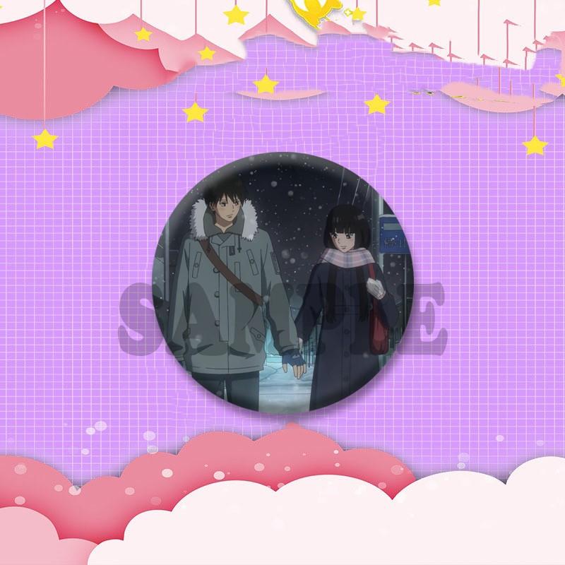 Cute Love Anime From Me To You Button Pins Sawako Kuronuma Shota Kazehaya Cartoon Badges Cosplay Brooch for Bag Hat  Accessories