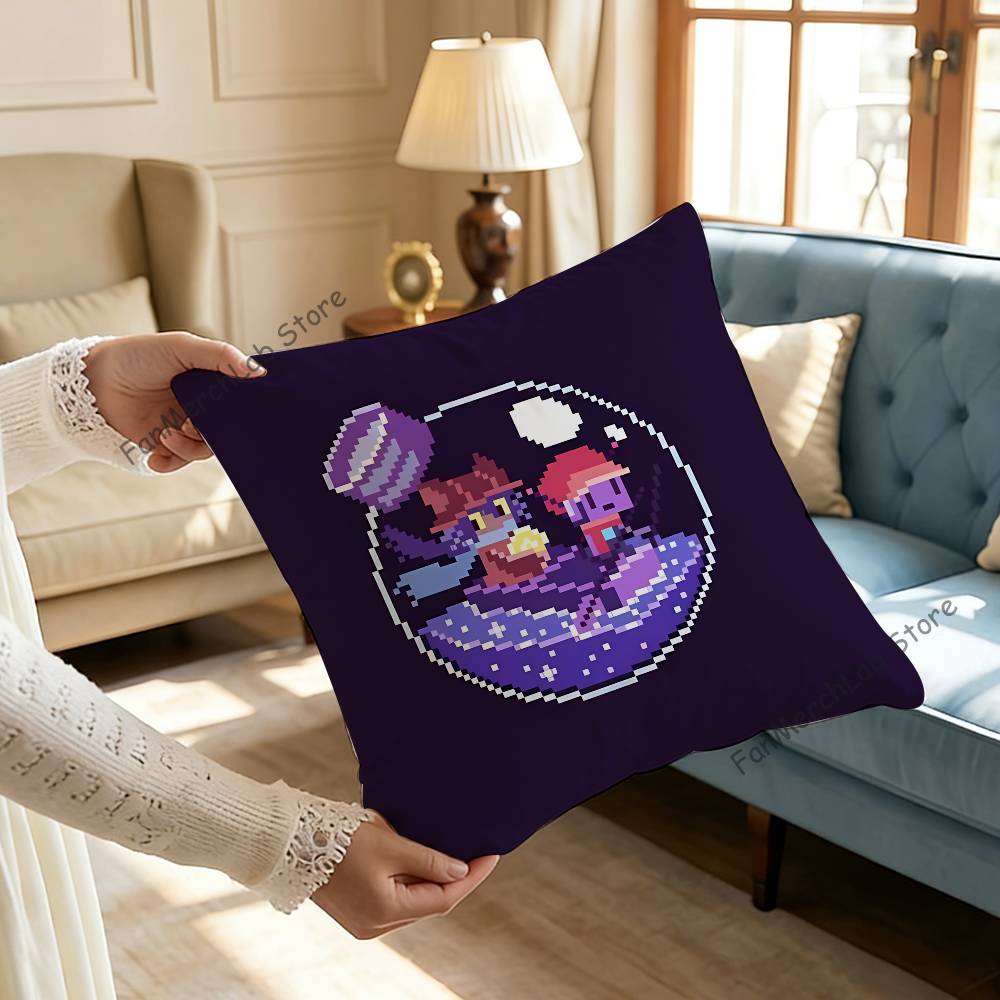 Anime NNiko OOneshotS Printed Pillow Cover Cushion Case Simple Sofa Pillow Case No Pillow Core