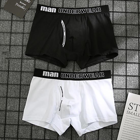 Pánské spodky Super měkké šetrné k pokožce Elastický pas Bezešvé Prodyšné Bavlna absorbující pot Pánské strečové boxerky Spodky s přiléhavým střihem pro dospělé