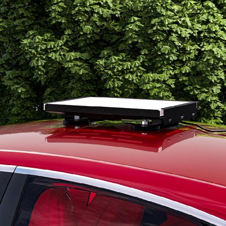 Universal Car Roof Mount Bracket Magnetic Base All Metal Construction Tilted Drainage Quick Installation For Motorhome Boat