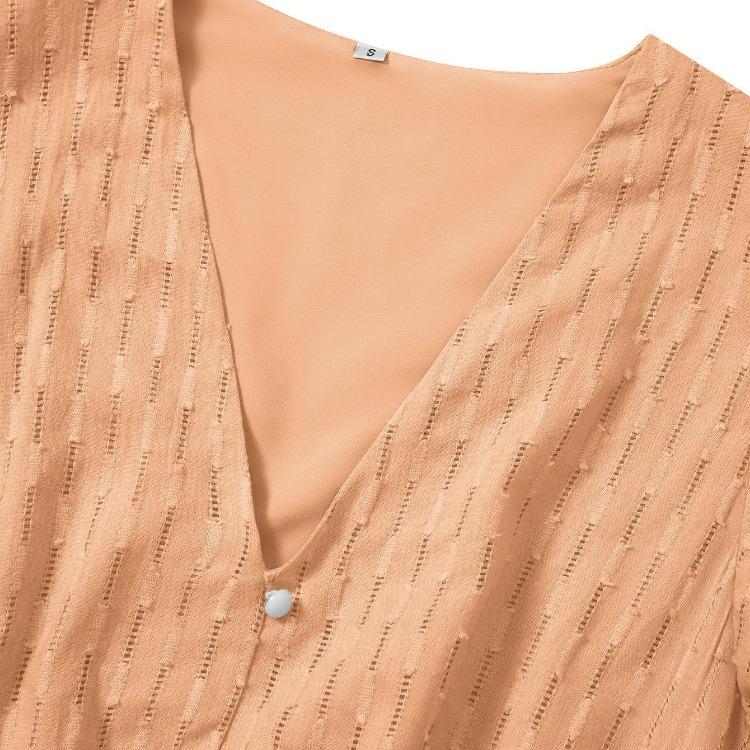 Women Sleeveless Summer Casual V-Neck Solid Color A-Line High Waist Middle Long Dress Spring Dress S-XL