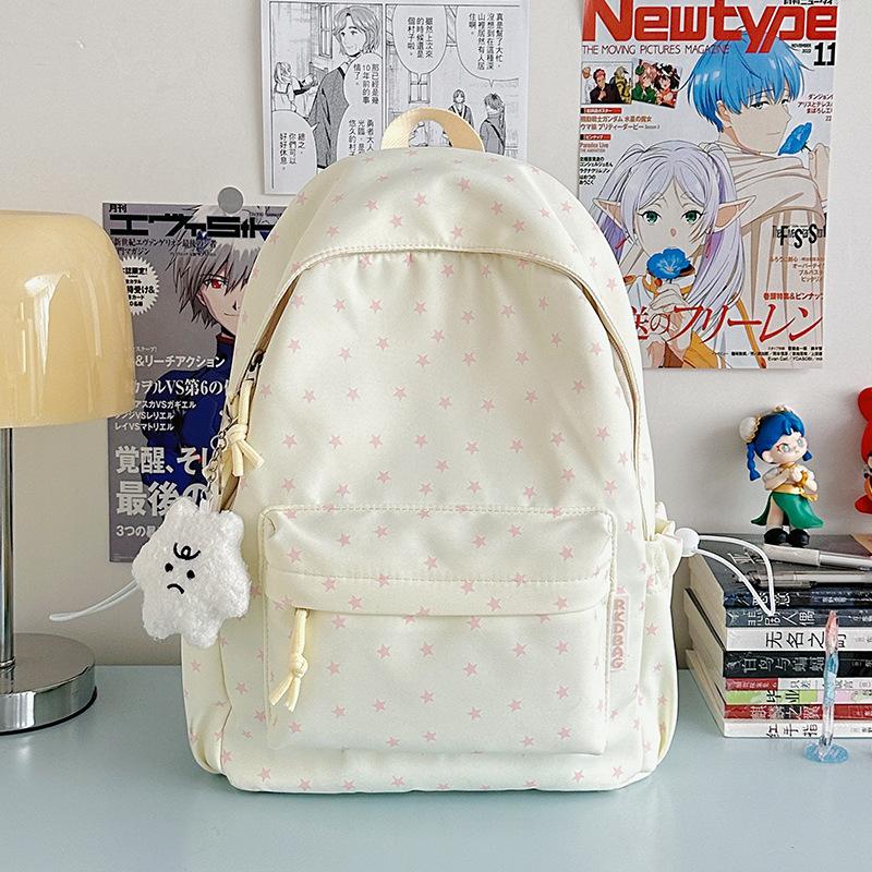 Backpack Women's Large Capacity Leisure Simple College Student Class School Bag Mountaineering Lightweight Travel Backpack