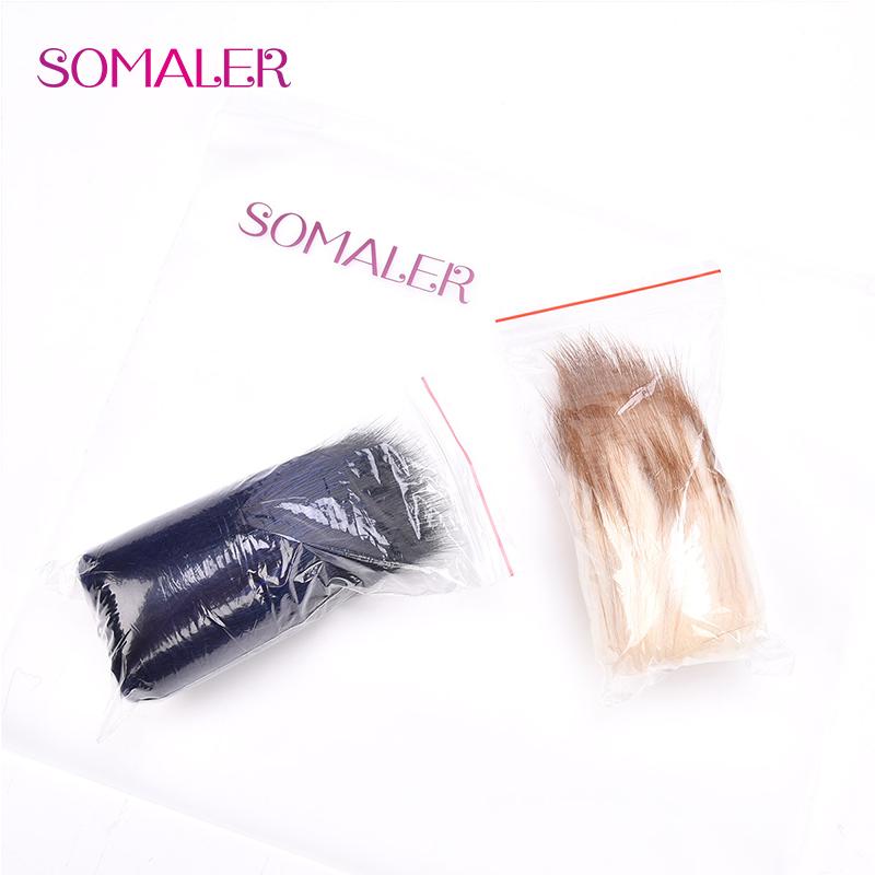 SOMALER Pompom de pele de guaxinim real Pompons de pele genuína para gorros, bolsas e acessórios