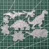 Dinosaur Metal Cutting Dies Stencil DIY Scrapbooking Album Paper Card Template Mold Embossing Decoration X3UC