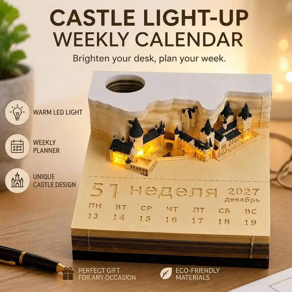 Calendar of 2027, detachable