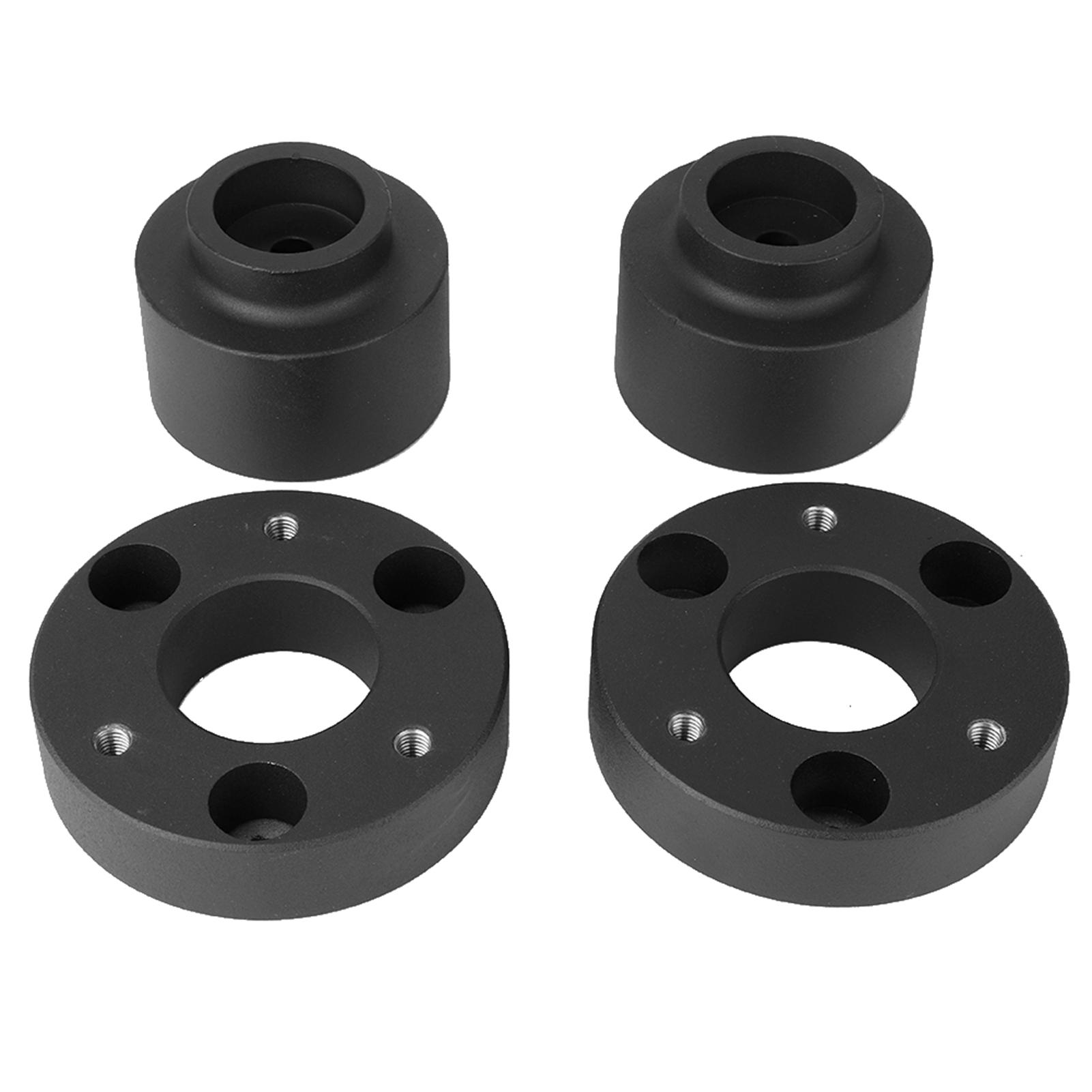 4 stuks Voor 2 inch Achter 2 inch Verhogingsset Blokken Hoogteblok Geschikt voor Dodge Ram 1500 4WD 09 18