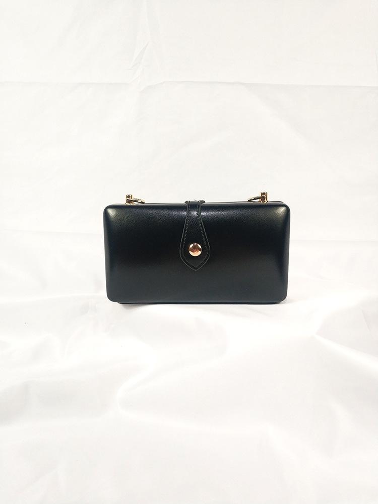 

Bag female pu bag small messenger bag retro original handmade art 2019 new mobile phone bag fairy bag can be customized чорний