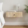 Wall Mounted Side Table Sonoma Oak 59 X 34.5 X 17 Cm