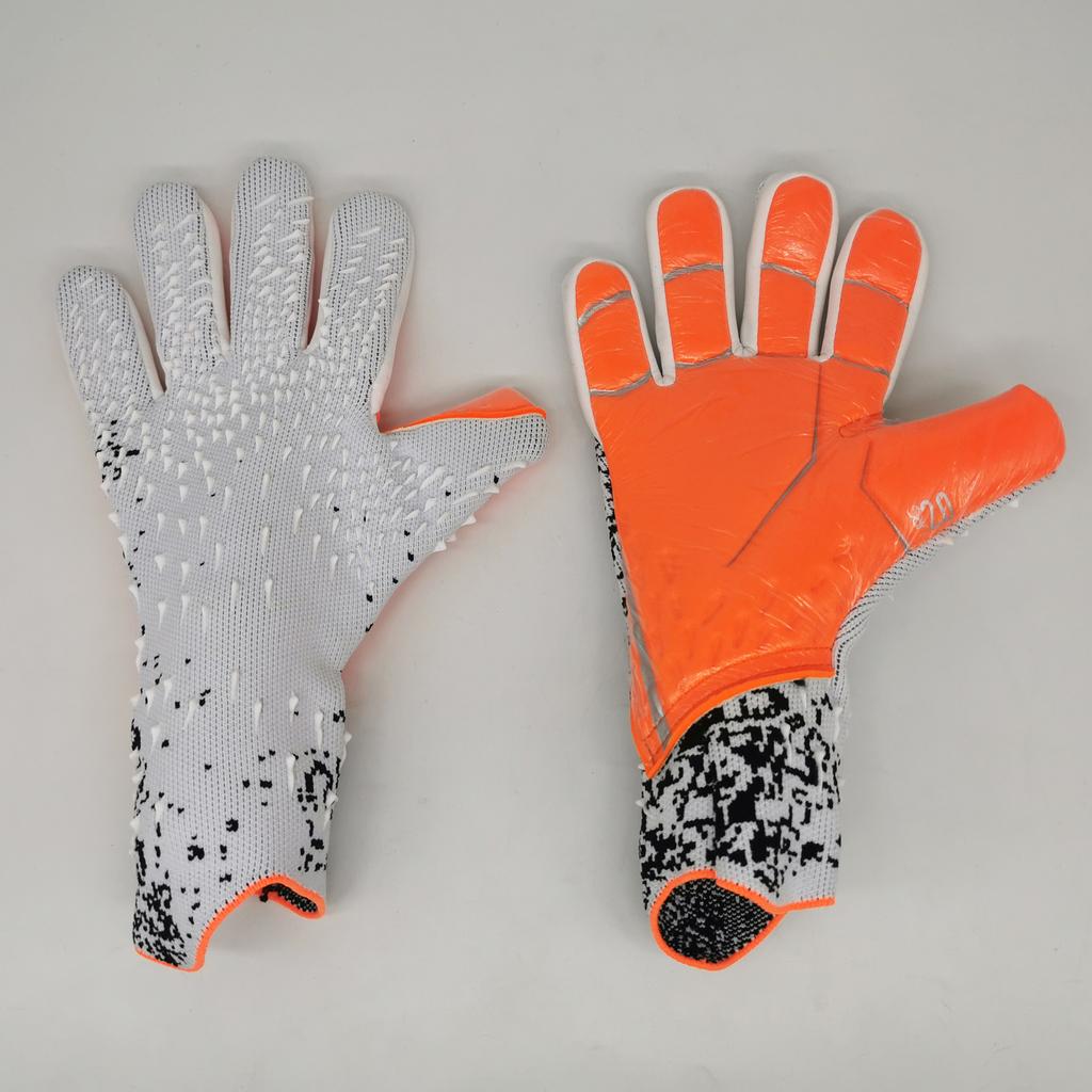 New Latex Football Goalkeeper Gloves Thickened Football Professional Protection Adults Teenager Goalkeeper Soccer Goalie Gloves