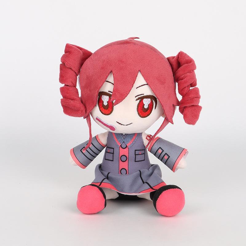 Anime Kasane Teto Cosplay Plush Toy Soft Cute Stuffed Doll Kawaii Collectible Plushie For Anime Otaku Fans Birthday Xmas Gift