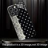White Lace & Polka Dot phone case mobile phones for iphone 17 pro max cover Glass for iPhone 17 16 15 14 13 12 11pm Pro Plus