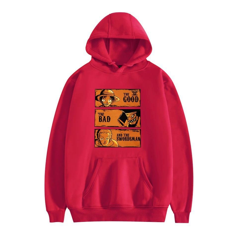 ONE PIECE Anime Hoodie Sweatshirt Graphic Printed Cool CARTOON Pullover Hooded Unisex