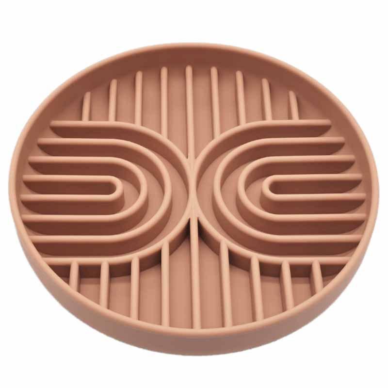 Silicone Pet Lick Mat with Suction Cups Slow Feeder Bowl for Dogs Cats Anxiety Relief Food Dispenser