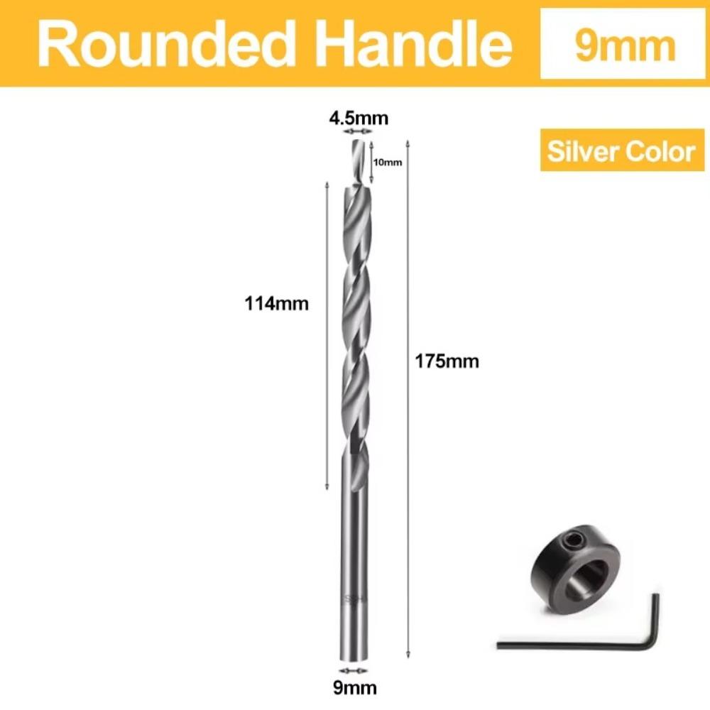 Hexagonal Handle Step Drill Bit Stop Collar Reaming Tool  Inclined Hole Drilling