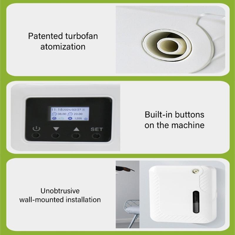 Modern Aromas Diffuser With App Control 250ml Capacity Essential Oil Dispenser For Living Room Bedroom Commercial Space