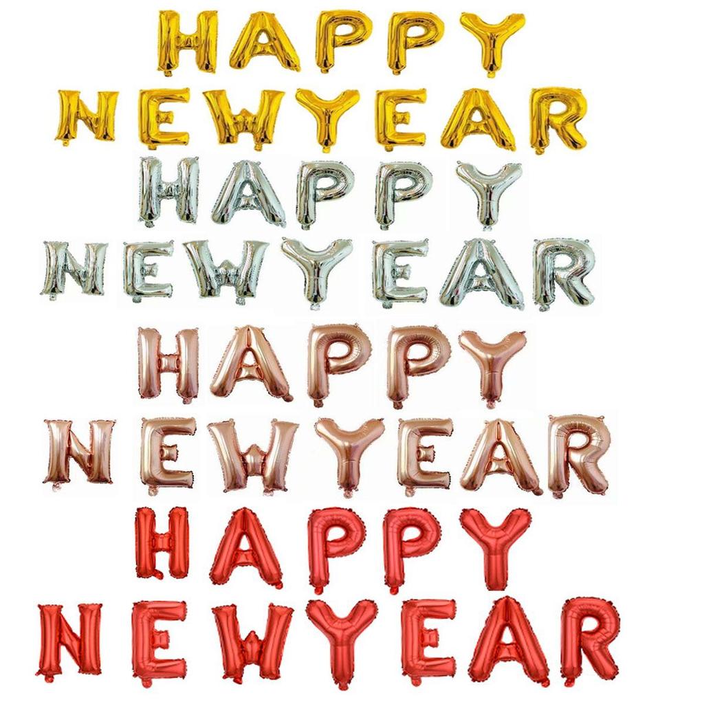 New Year’s Eve Wine Bottle & Party Decoration Aluminum Foil Balloons